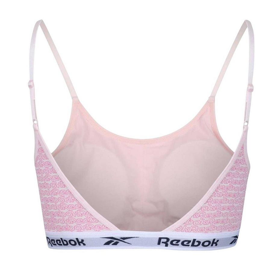 Reebok Haut Court avec Motif Logo Répété  