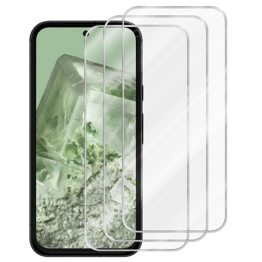 Schutzfolie für Google Pixel 8A Schutzglas 3er Pack
