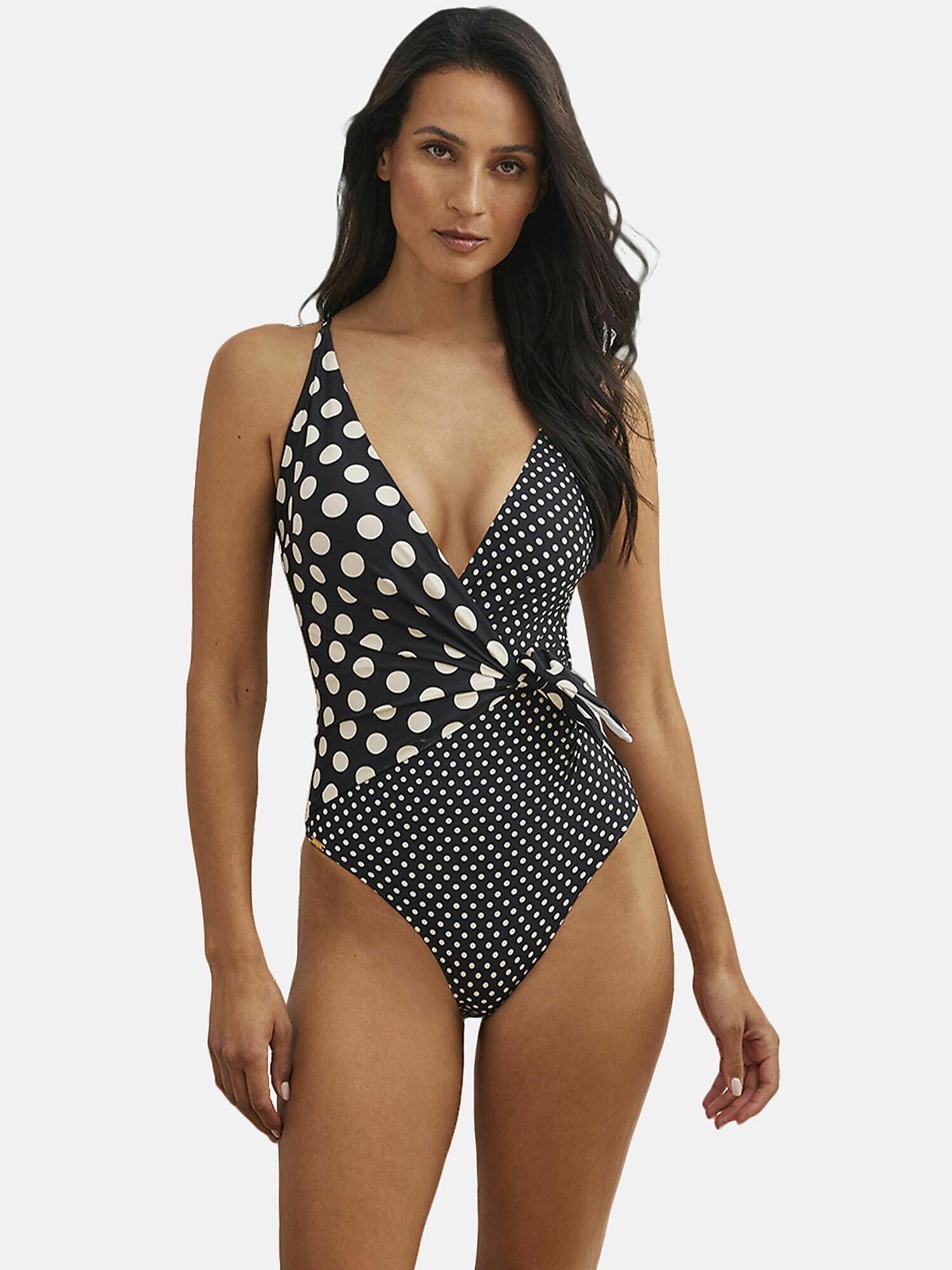 Selmark  Maillot de bain une pièce triangle préformé multiposition Negroni 