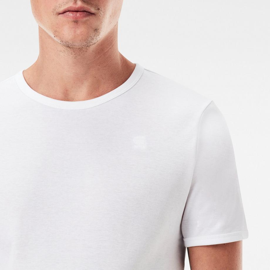 G-STAR Lot de 2 T-Shirts Base Col Rond Manches Courtes  