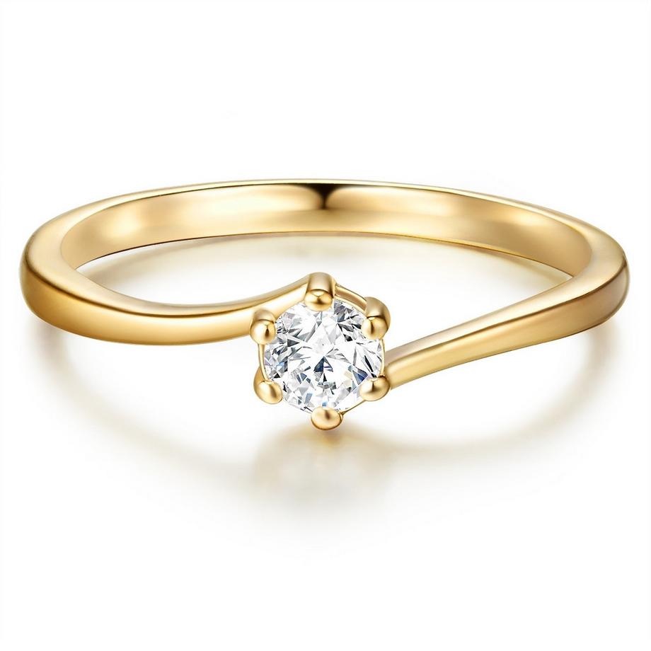 Bague Argent Sterling Zirconium