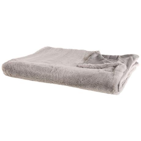 Beliani Kuscheldecke aus Polyester Modern CHAAB  