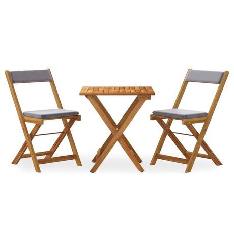 VidaXL Bistro set holz  