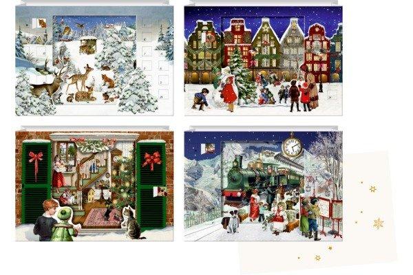 Image of Coppenrath COPPENRATH Adventskalender 16.5x11.5cm 72002 Zauberhafte Weihnachtszeit - ONE SIZE