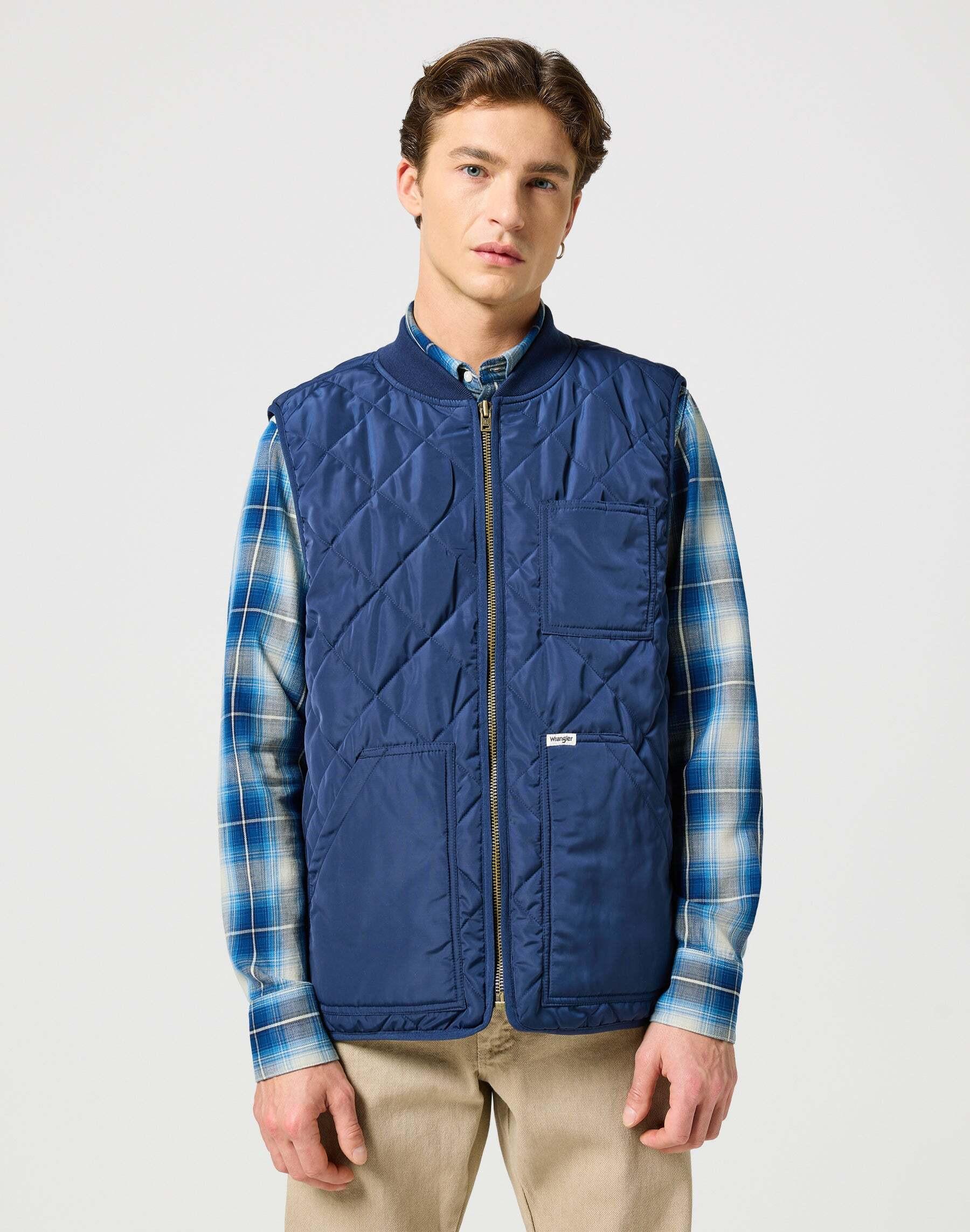 Wrangler  gilet a pelo alto 