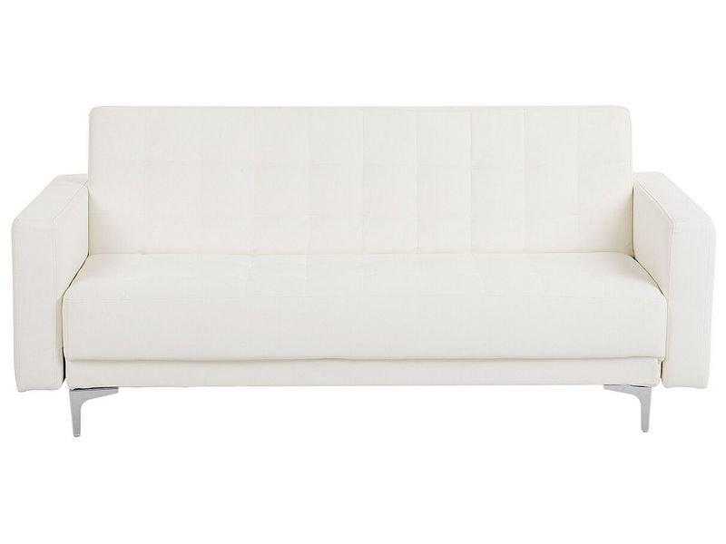 Beliani 3 Sitzer Sofa aus Kunstleder Modern ABERDEEN  