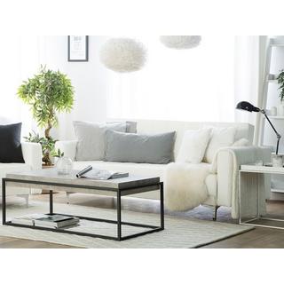 Beliani 3 Sitzer Sofa aus Kunstleder Modern ABERDEEN  