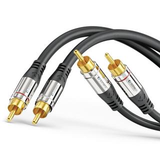 sonero  sonero S-AC700-030 cavo audio 3 m 2 x RCA Nero 