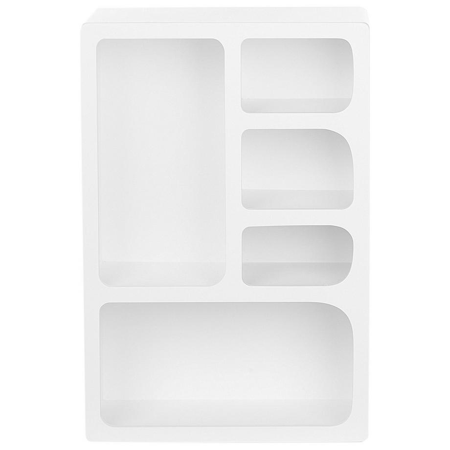 Beliani Wandregal aus MDF-Platte Skandinavisch GREELEY  