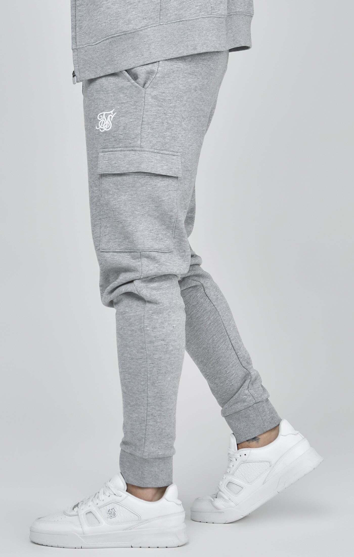 Sik Silk Essentials Cargo Joggers  