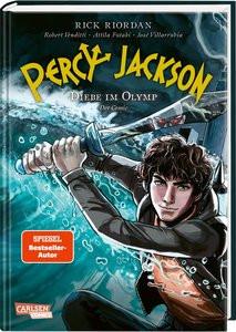 Percy Jackson (Comic) 1: Diebe im Olymp Venditti, Robert; Riordan, Rick; Futaki, Attila (Illustrationen); Haefs, Gabriele (Übersetzung) Couverture rigide 