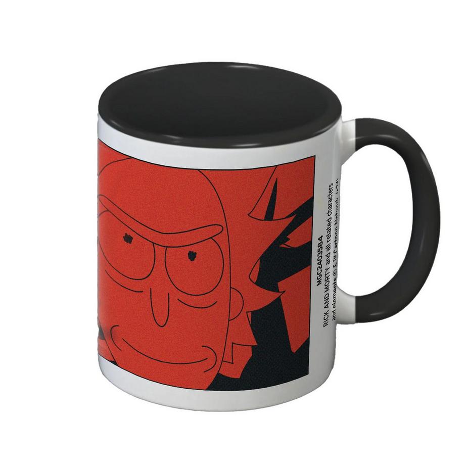 Rick And Morty Kaffeebecher, Zweifarbige Innenseite  