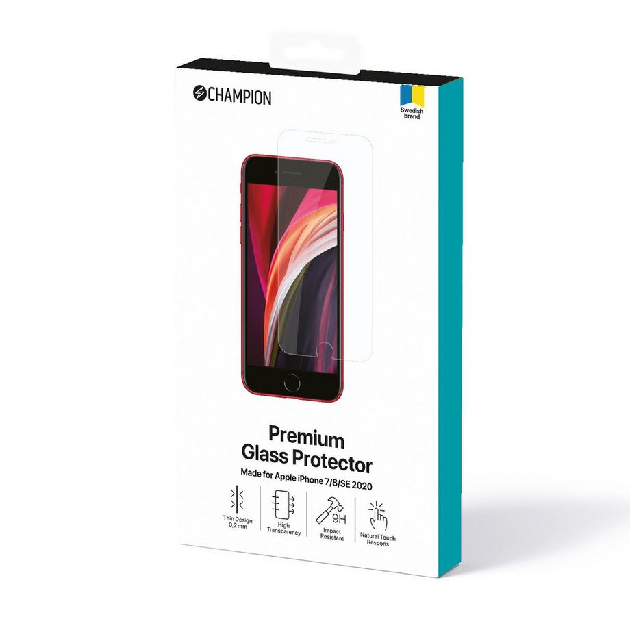 Champion  Protecteur d'écran iPhone 7/8/SE 