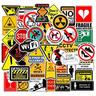 Gameloot Paquet d'Autocollants - Warning Signs  