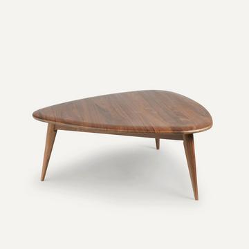 Table basse noyer massif