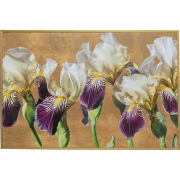 Tableau encadré Iris 150x100