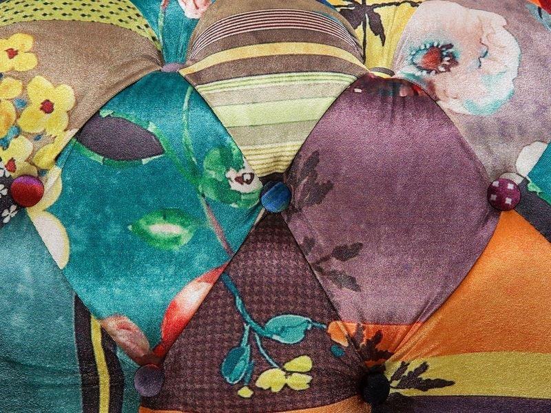 Beliani Poltrona en Poliestere Moderno CHESTERFIELD  