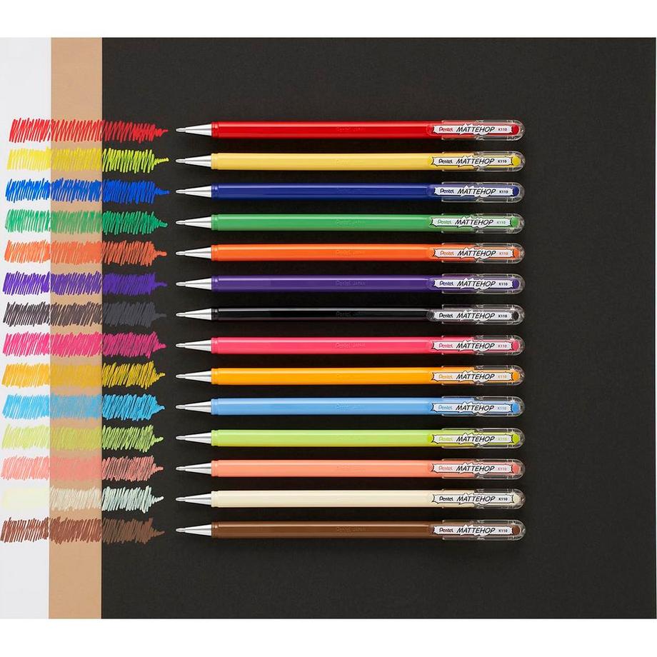 Pentel Rollerball Mattehop  