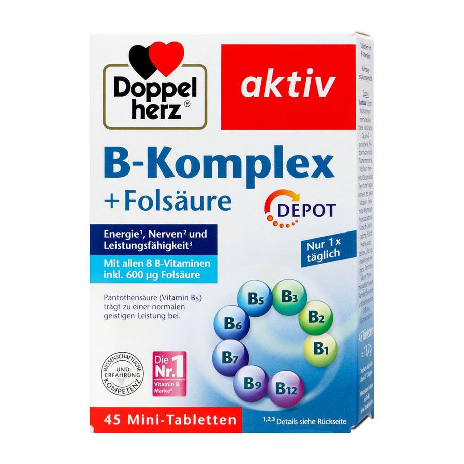 B-Komplex Folsäure