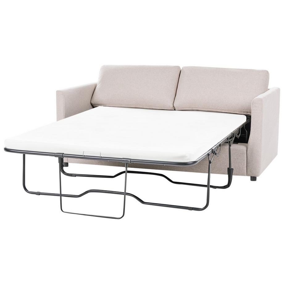 Beliani Schlafsofa aus Stoff Klassisch INKOO  