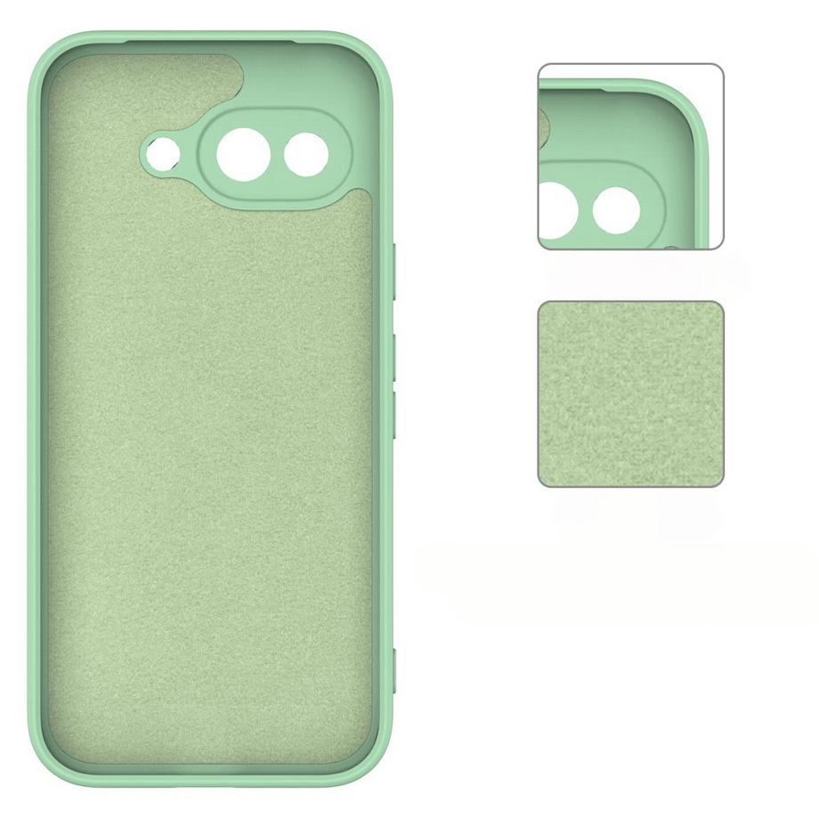 Cover-Discount  Google Pixel 9a - Custodia in gomma siliconica 