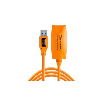 CU3017 câble USB 5 m USB 3.2 Gen 1 (3.1 Gen 1) USB A Orange