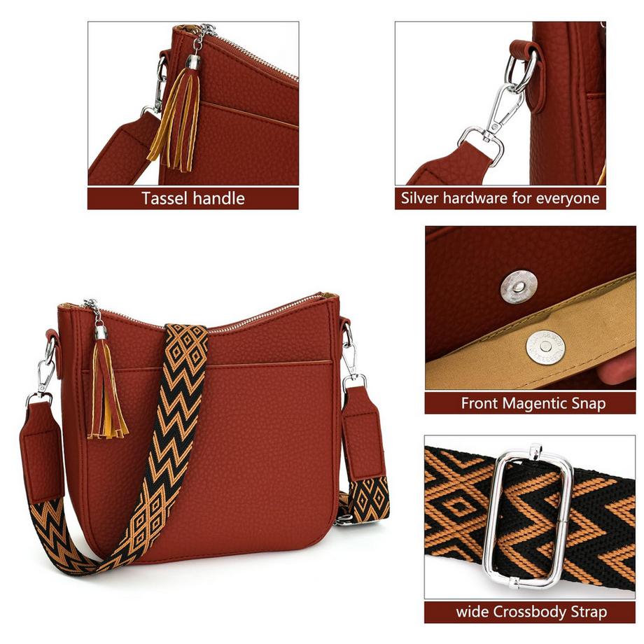 Only-bags.store Sac Bandoulière Moyen Sac Croisé  