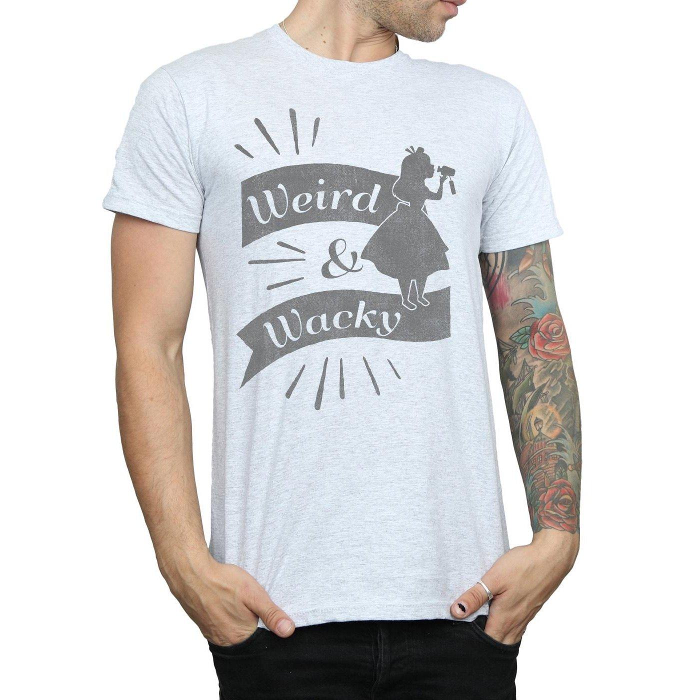 Disney  Tshirt ALICE IN WONDERLAND WEIRD AND WACKY 