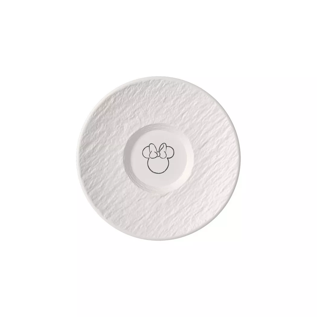 Villeroy & Boch Manufacture Rock Blanc Mickey Mouse Coffee Cup Saucer