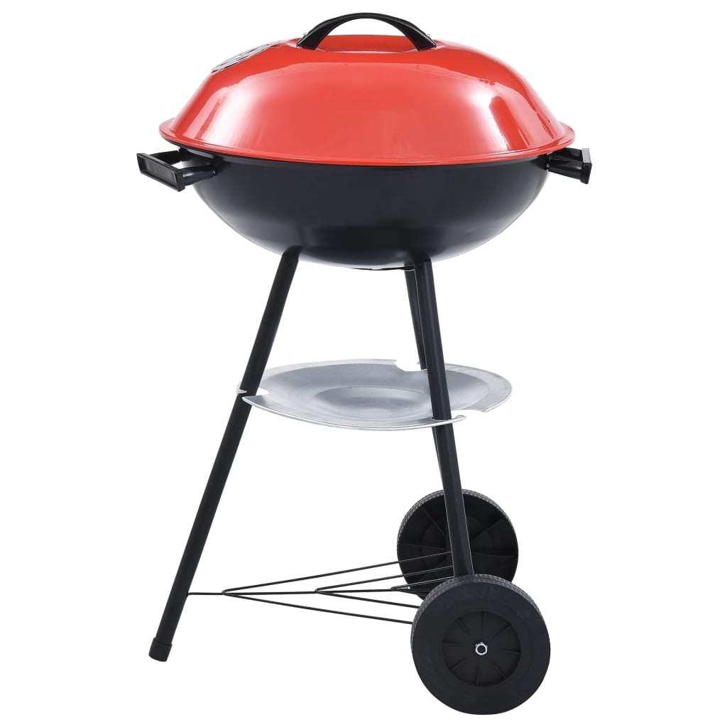 VidaXL grill portatile Acciaio  