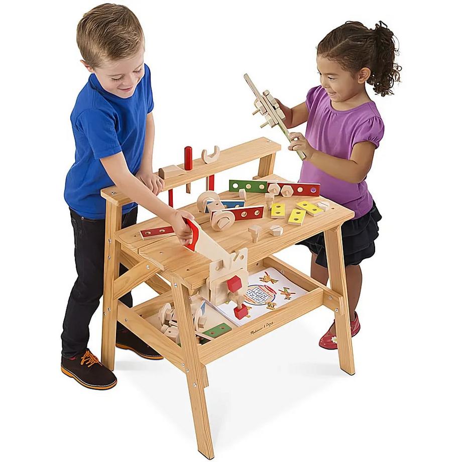 Melissa & Doug  Holzwerkbank 