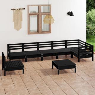 VidaXL Mobilier de jardin bois de pin  