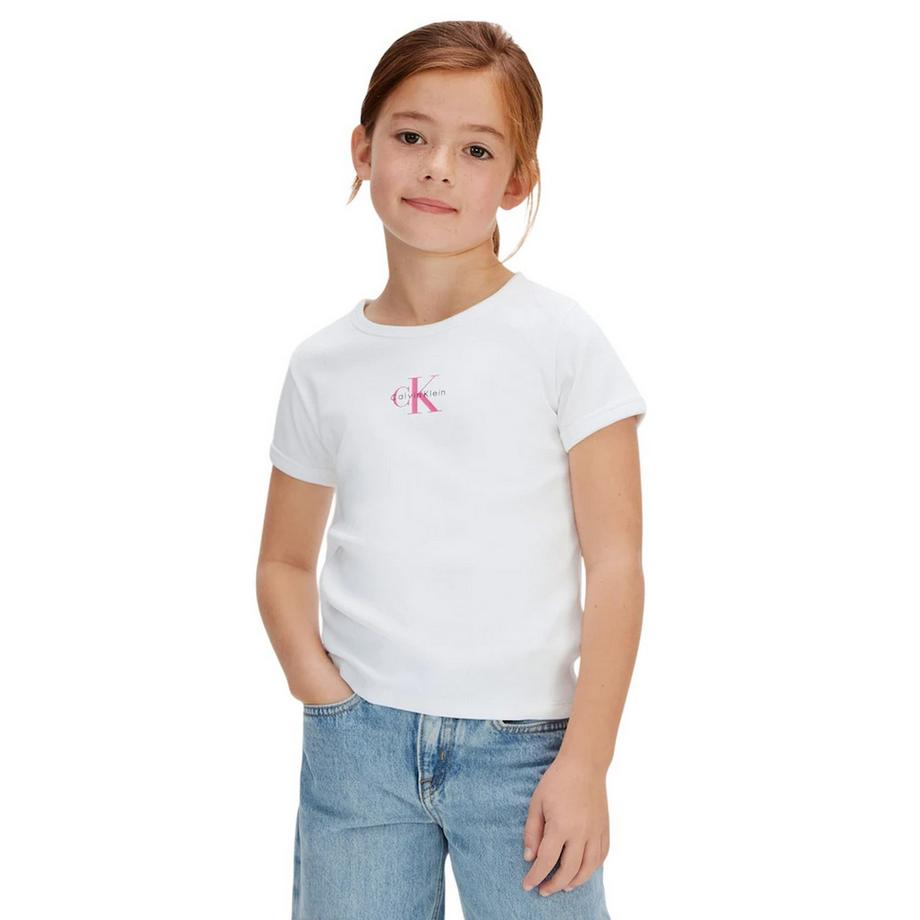 Calvin Klein  Maglietta Corta Mono Ragazze 