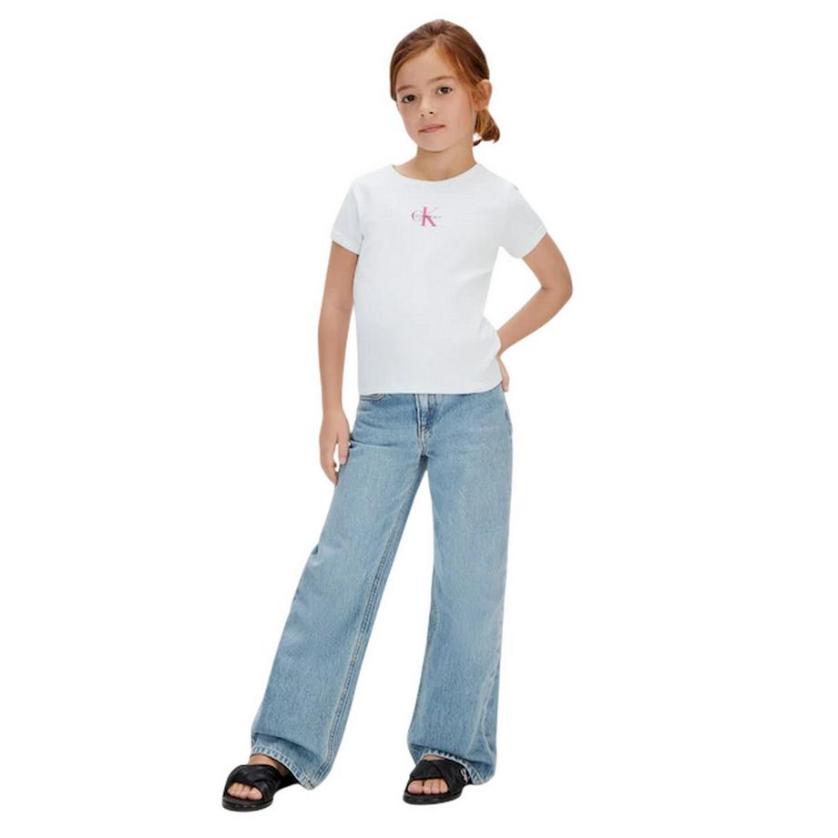 Calvin Klein  Maglietta Corta Mono Ragazze 