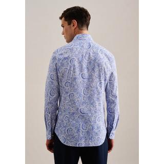 Seidensticker  Business Hemd Slim Fit Langarm Paisley 