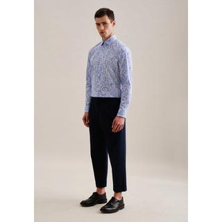 Seidensticker  Business Hemd Slim Fit Langarm Paisley 