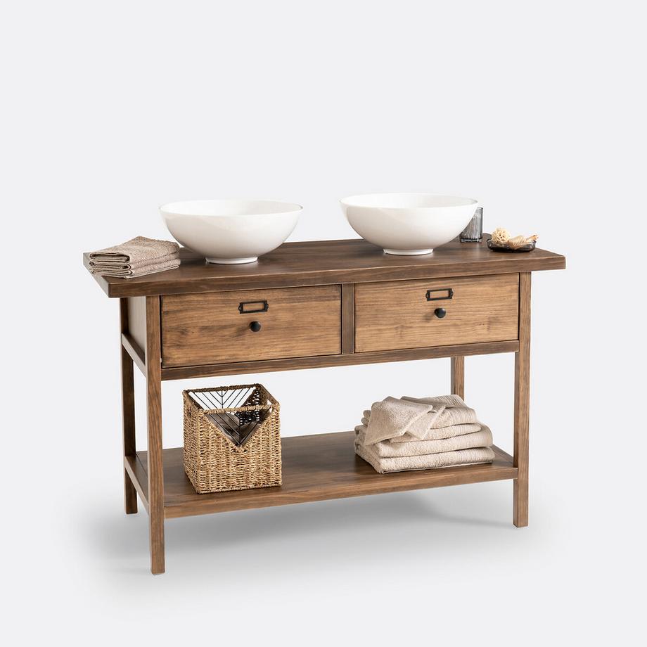 La Redoute Intérieurs Doppelwaschtisch Lunja  