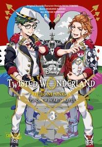 Twisted Wonderland: Der Manga 3 Toboso, Yana; Kowono, Sumire; Hazuki, Wakana; Disney; Überall, Dorothea (Übersetzung) Couverture rigide 