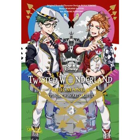 Twisted Wonderland: Der Manga 3 Toboso, Yana; Kowono, Sumire; Hazuki, Wakana; Disney; Überall, Dorothea (Übersetzung) Couverture rigide 