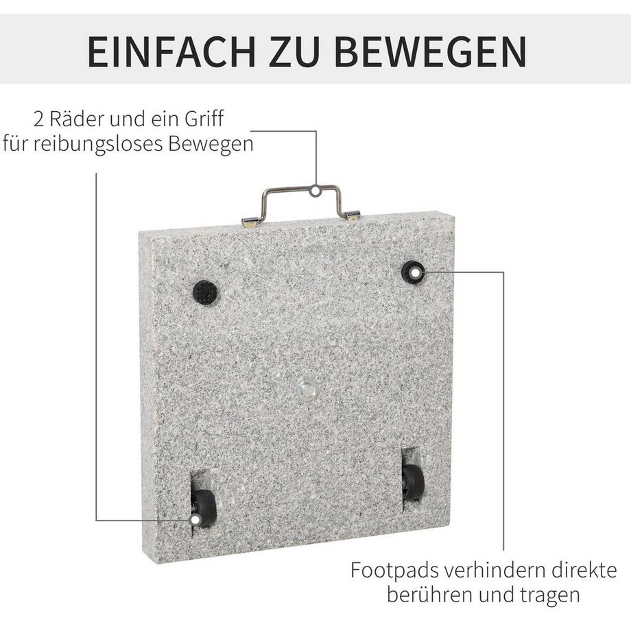 Outsunny Sonnenschirmständer  