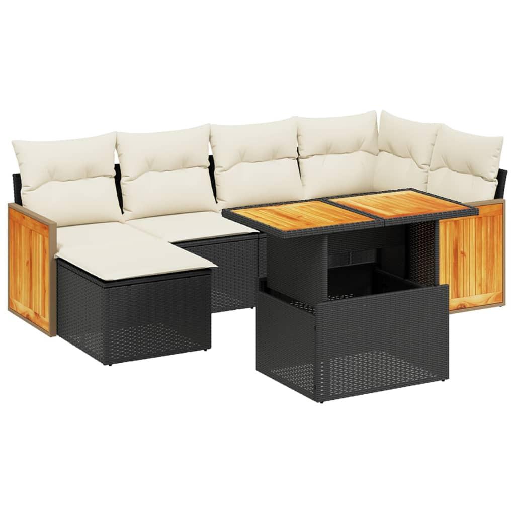 VidaXL Garten sofagarnitur poly-rattan  