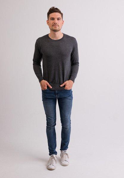 CASH-MERE.CH  Kaschmir Rundhals Pullover 