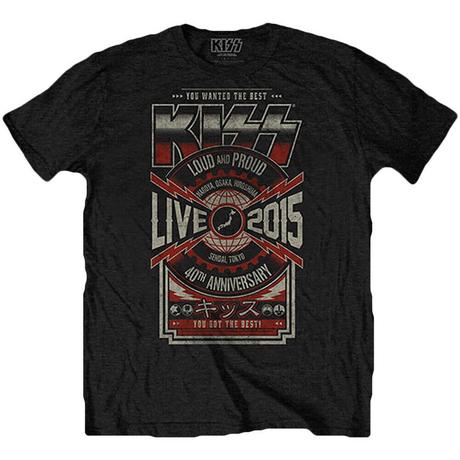 KISS  Tshirt JAPAN LIVE 