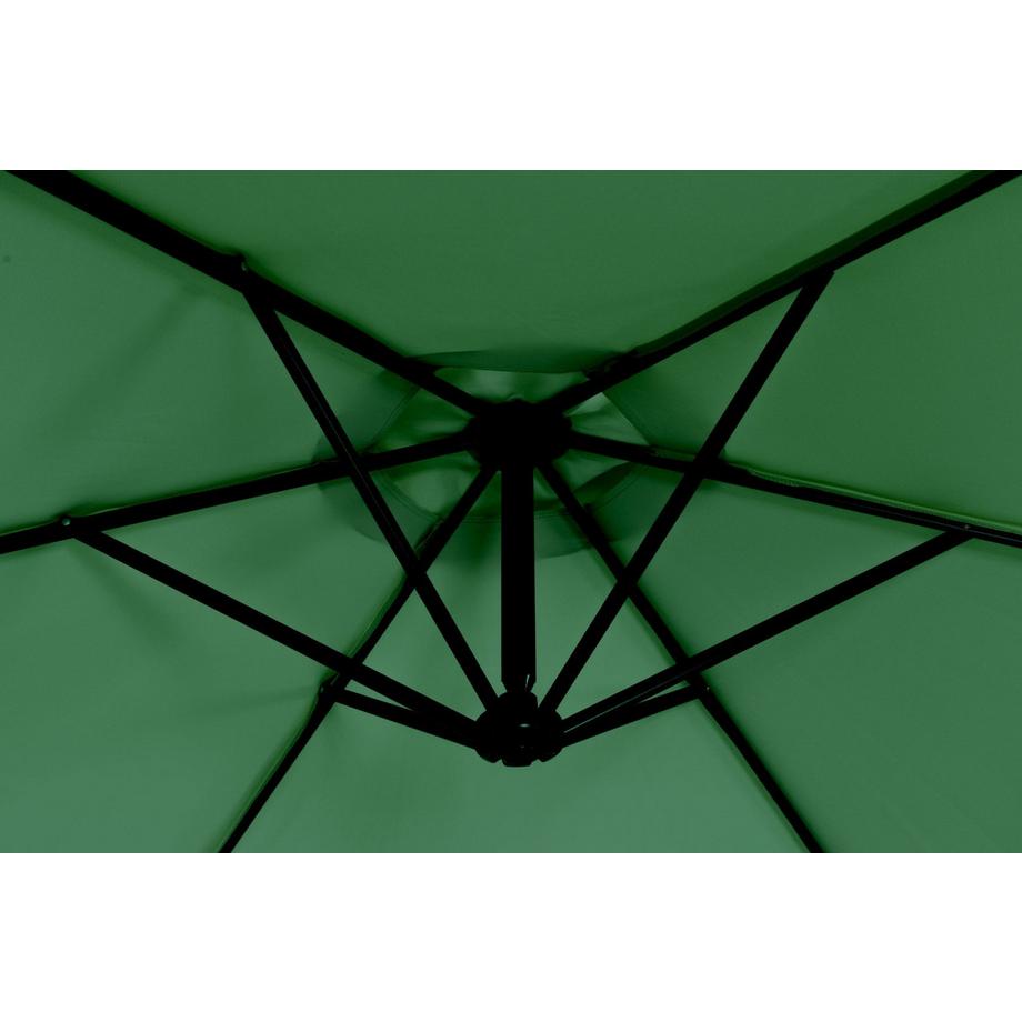 Northio Gartenschirm mit Ampelarm, faltbar, 6 Streben  