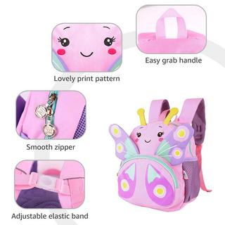 Only-bags.store Sac à dos enfant papillon maternelle préscolaire  