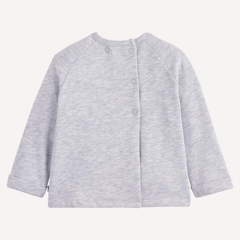 La Redoute Collections  Sweatshirt mit Rundhalsausschnitt 