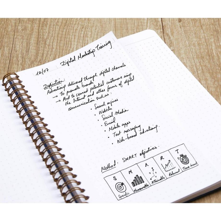 Clairefontaine Notizbuch AgeBag dotted  
