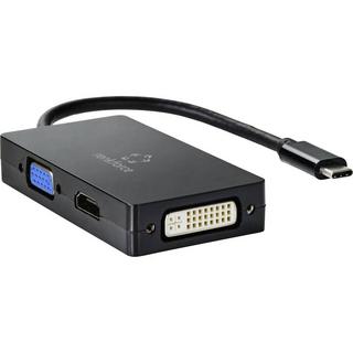 Renkforce  Renkforce RF-4633066 USB-C® / HDMI / DVI / VGA Adattatore [1x spina USB-C® - 1x Presa VGA, Presa HDMI 