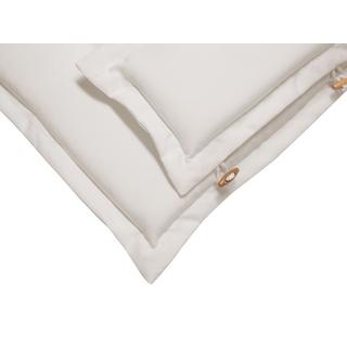 Beliani Set di 2 cuscini Schiena/Seduta en Poliestere Moderno MAUI  