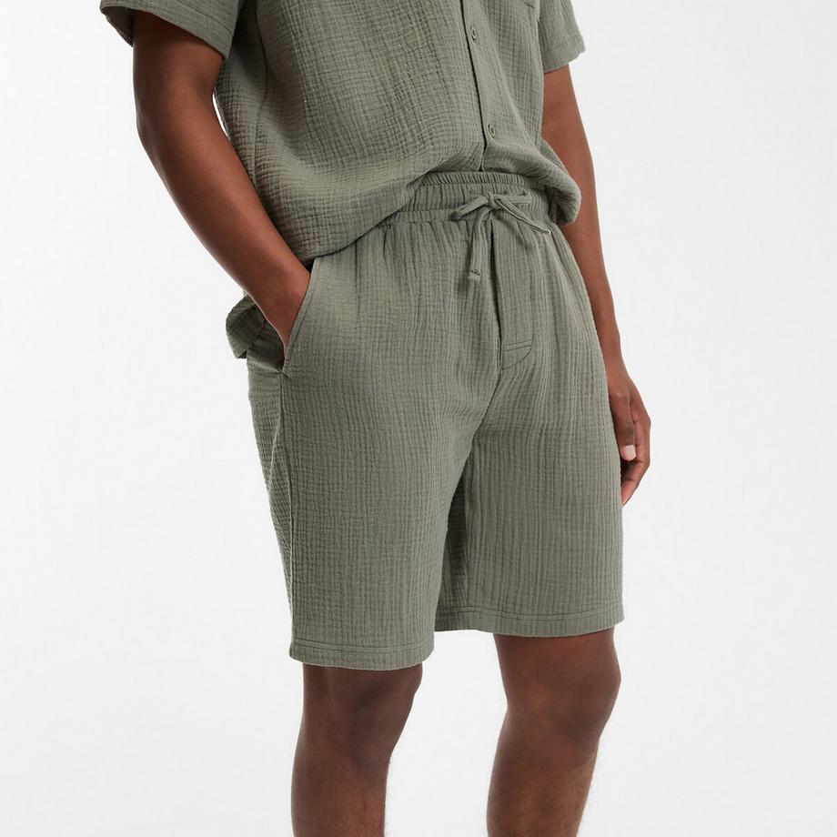 La Redoute Collections Pyjama aus Baumwollmusselin  